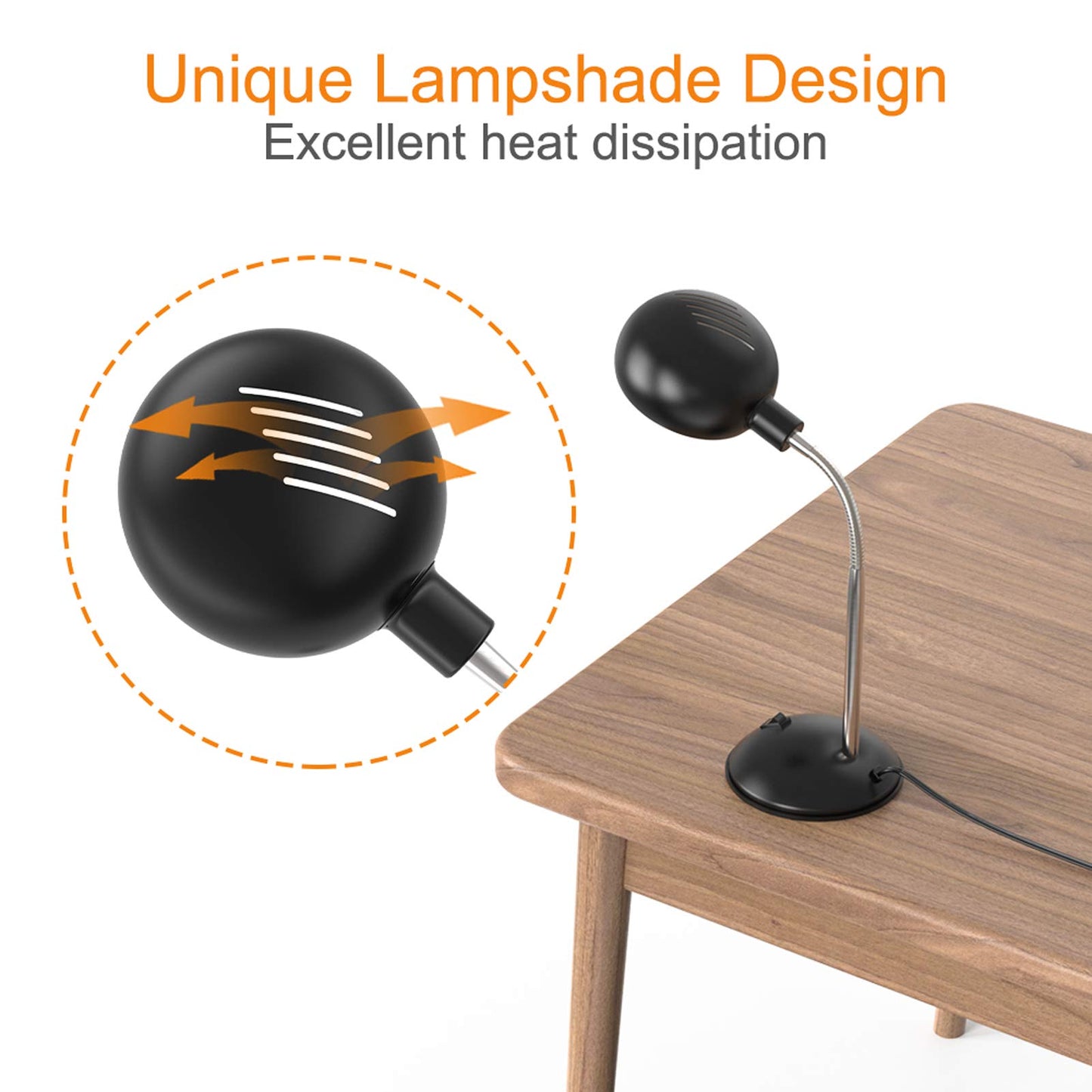 
                  
                    Emliviar Eye-Caring Study Desk Lamp with E12 Lamp Base
                  
                