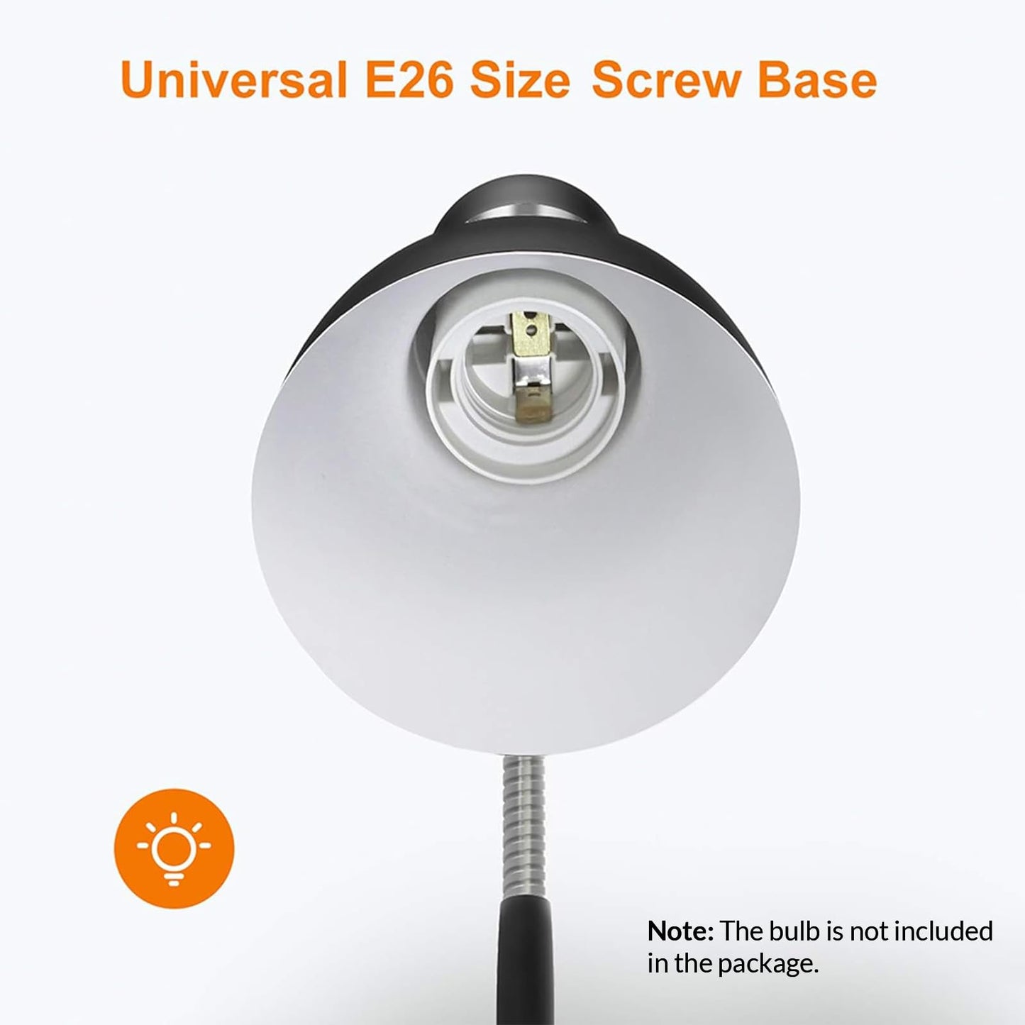 
                  
                    Emliviar Metal  Adjustable Goose Neck Desk Lamp
                  
                