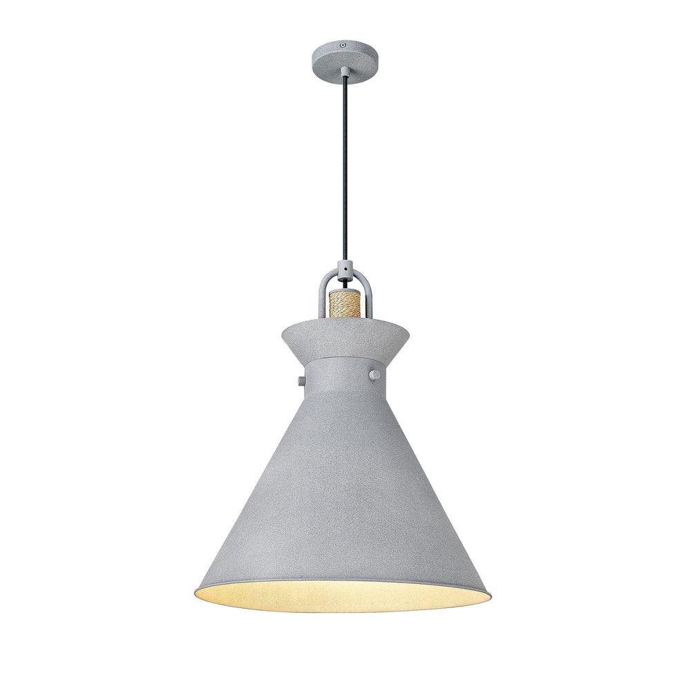 
                  
                    Emliviar 3-Light Chandelier for Bedroom Living Room, Modern Industrial 18 Inch Pendant Light with Metal Cone Shade, Frosted Grey Finish, YSE2MIL-3L Grey
                  
                