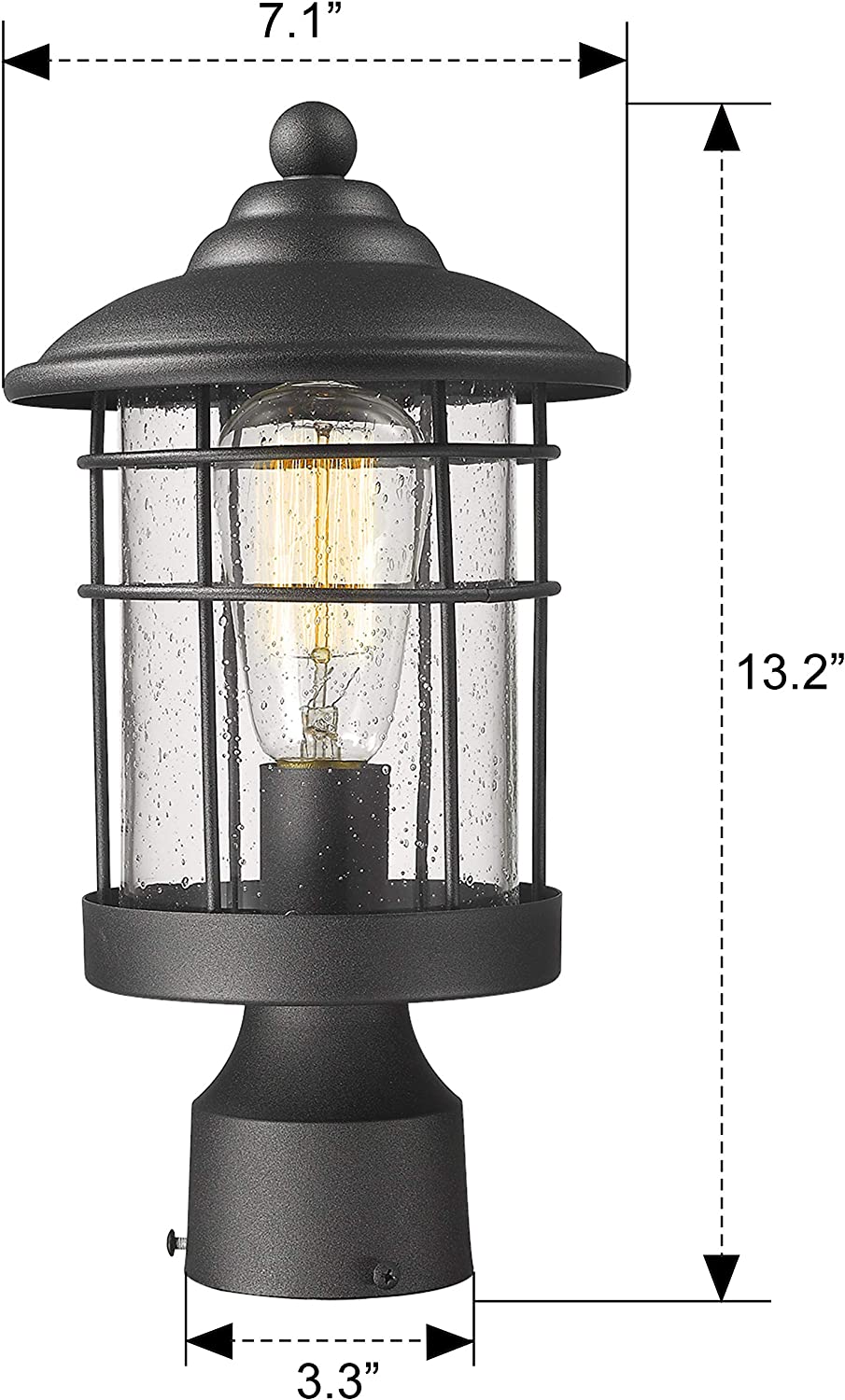 Emliviar outdoor deals post light