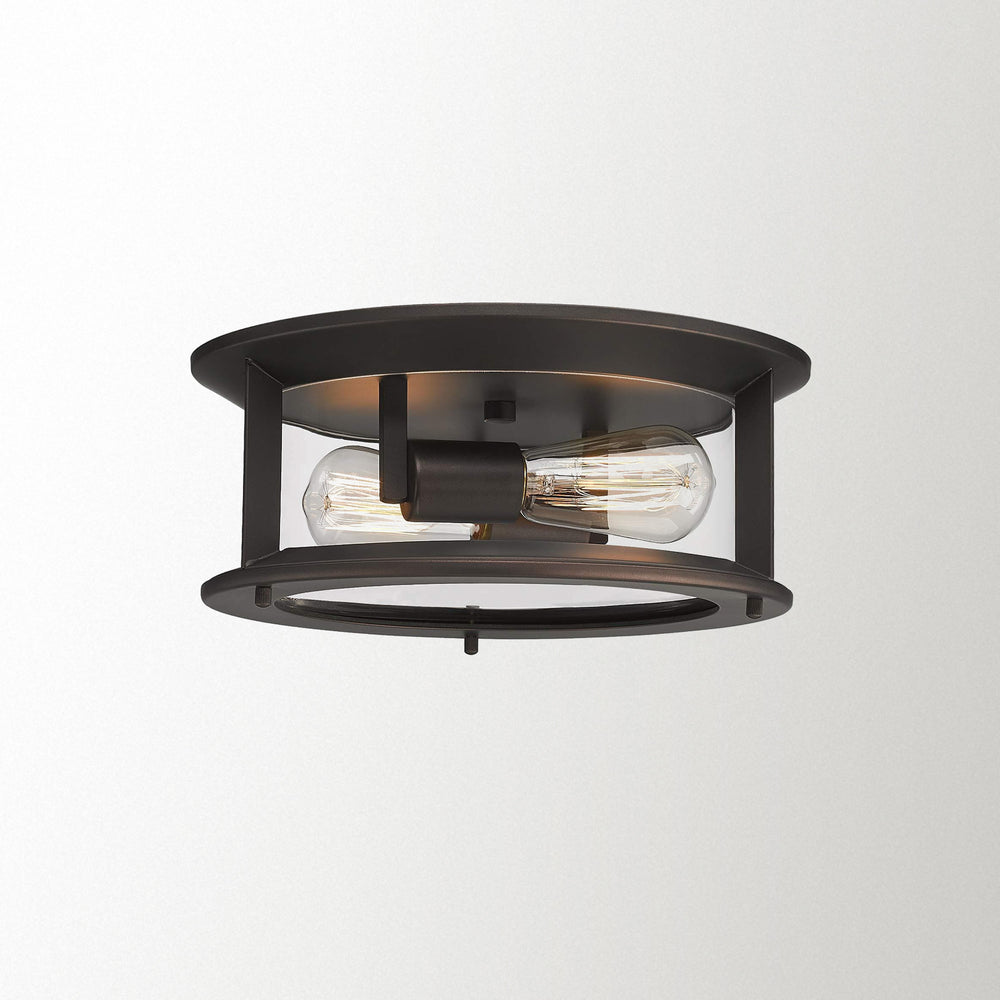 Emliviar Ceiling Light Fixture 12 Inch in Oil Rubbed Bronze Finish,YE19108-F1 ORB