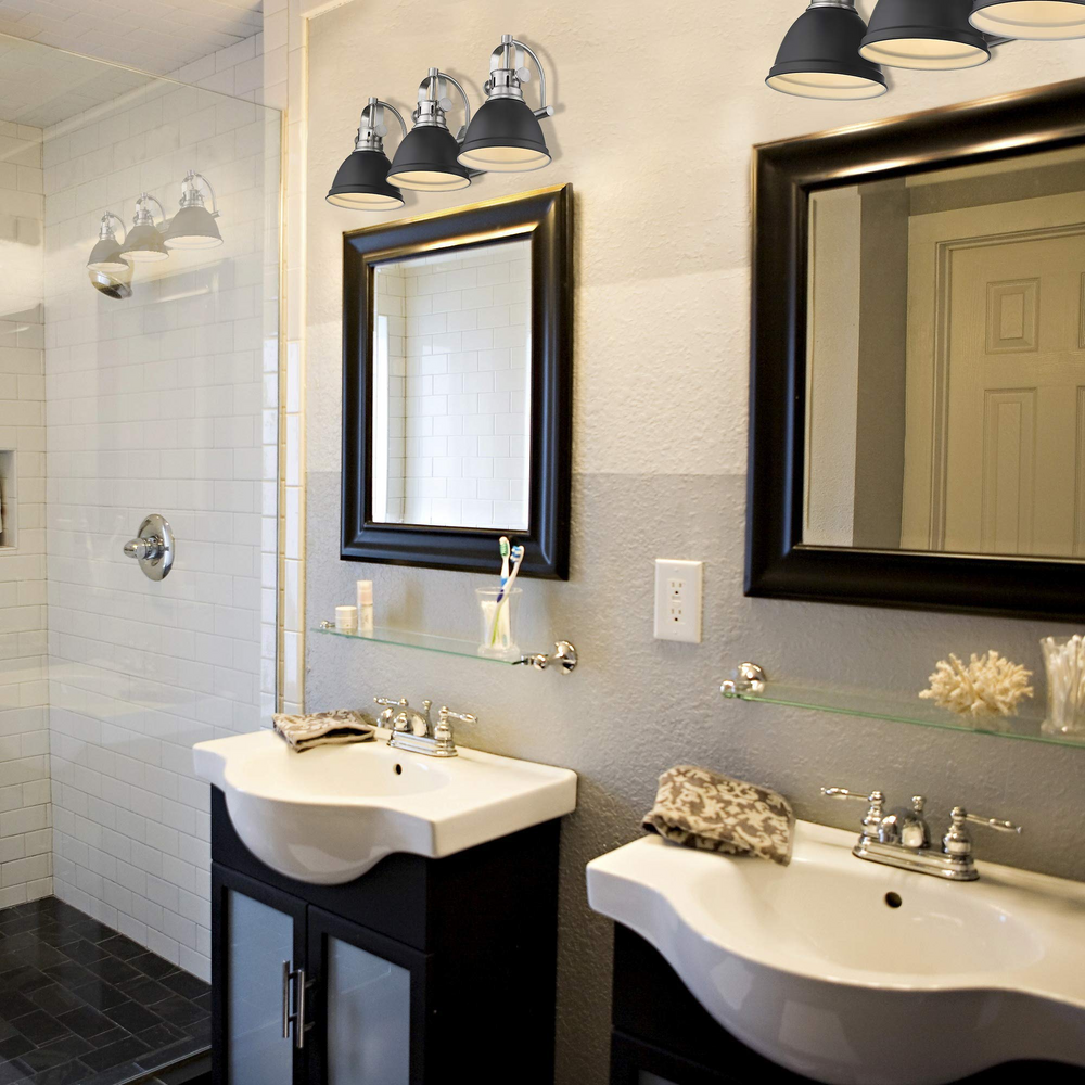 
                  
                    Emliviar Bathroom Vanity Light Fixture in Black Finish,4054H-A
                  
                
