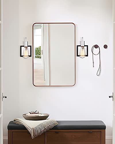 
                  
                    HWH 1-Light Wall Sconces Modern Sconces Wall Lighting Single Bathroom Vanity Light Fixtures Wall Lamp for Mirror Bedroom Hallway, Chrome, 5HLT69B CH
                  
                