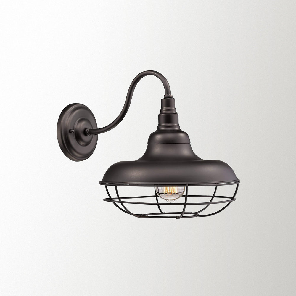 Emliviar Farmhouse Gooseneck Barn Light, 12