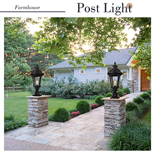 Outdoor light hot post lantern