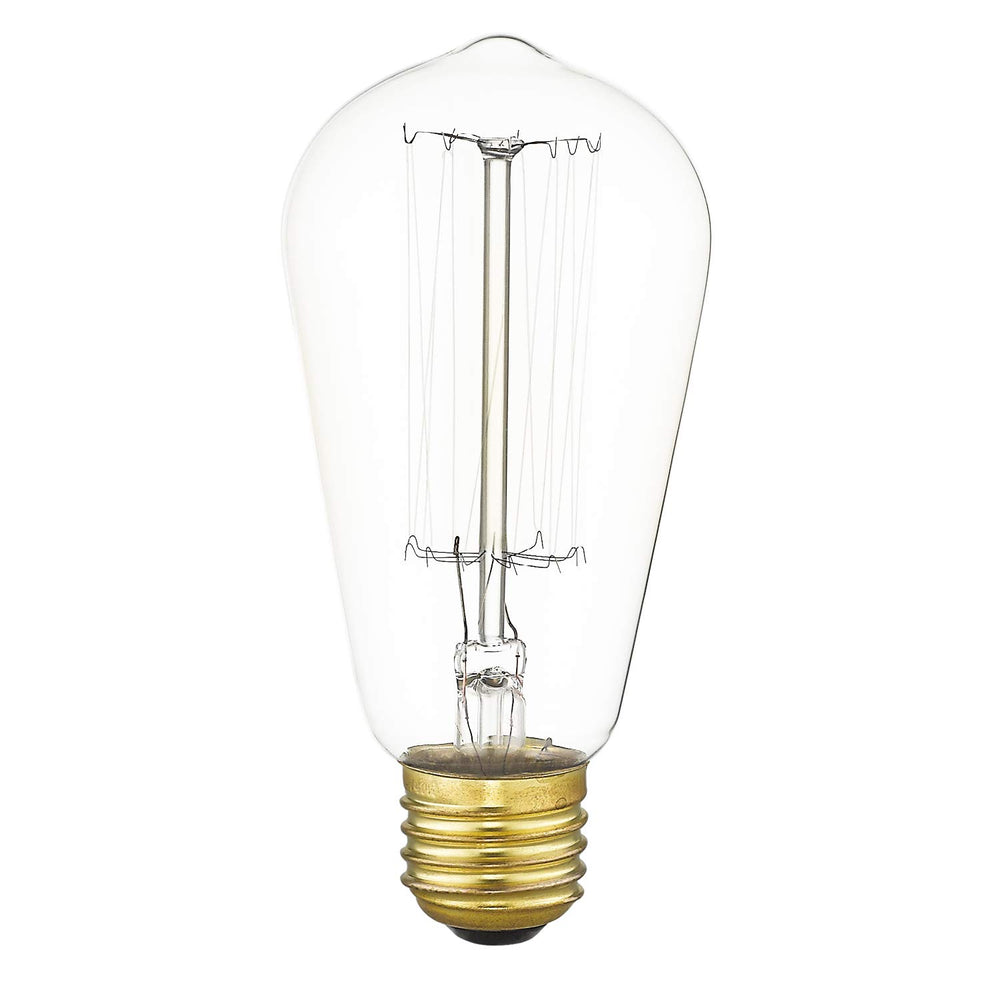 
                  
                    Emliviar Vintage Edison Light Bulb, E26 Medium Base Incandescent Bulb 6 Pack,ST58
                  
                