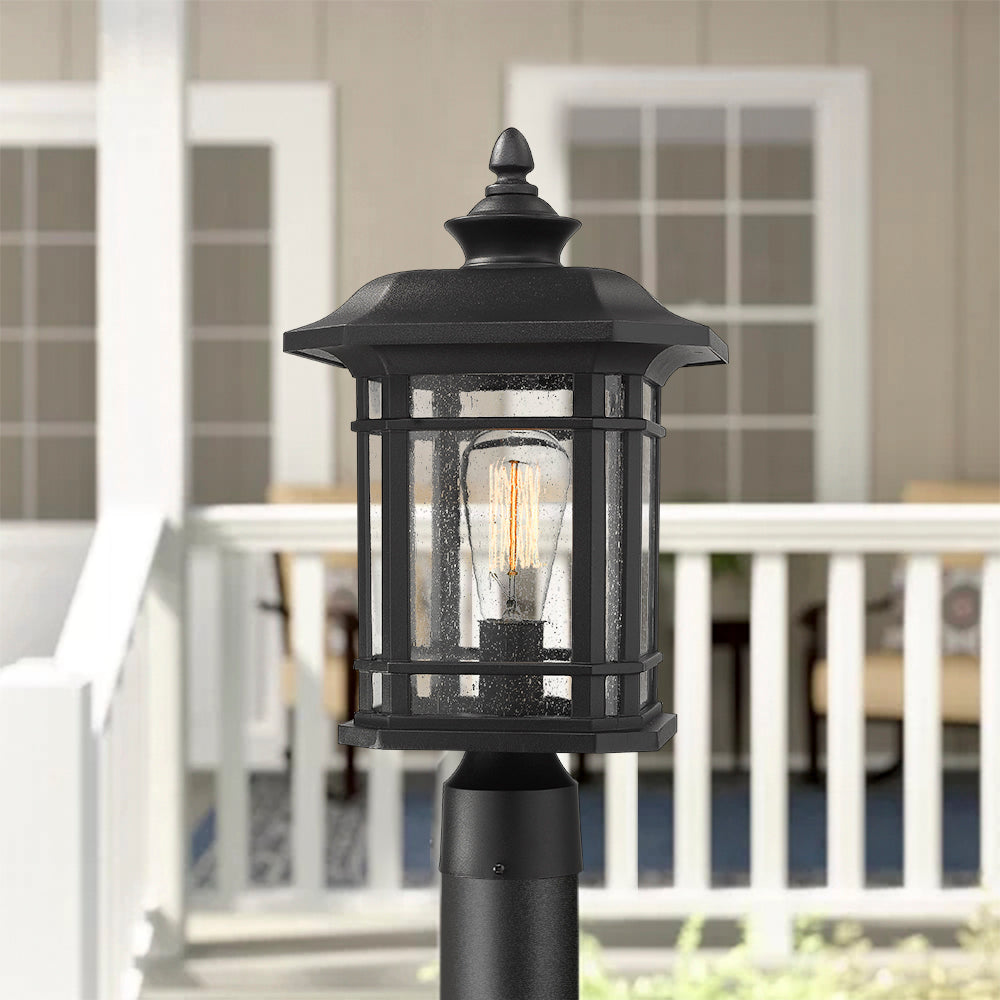 
                  
                    Emliviar Outdoor Post Lighting Fixture in Black Finish,A2202110P1
                  
                