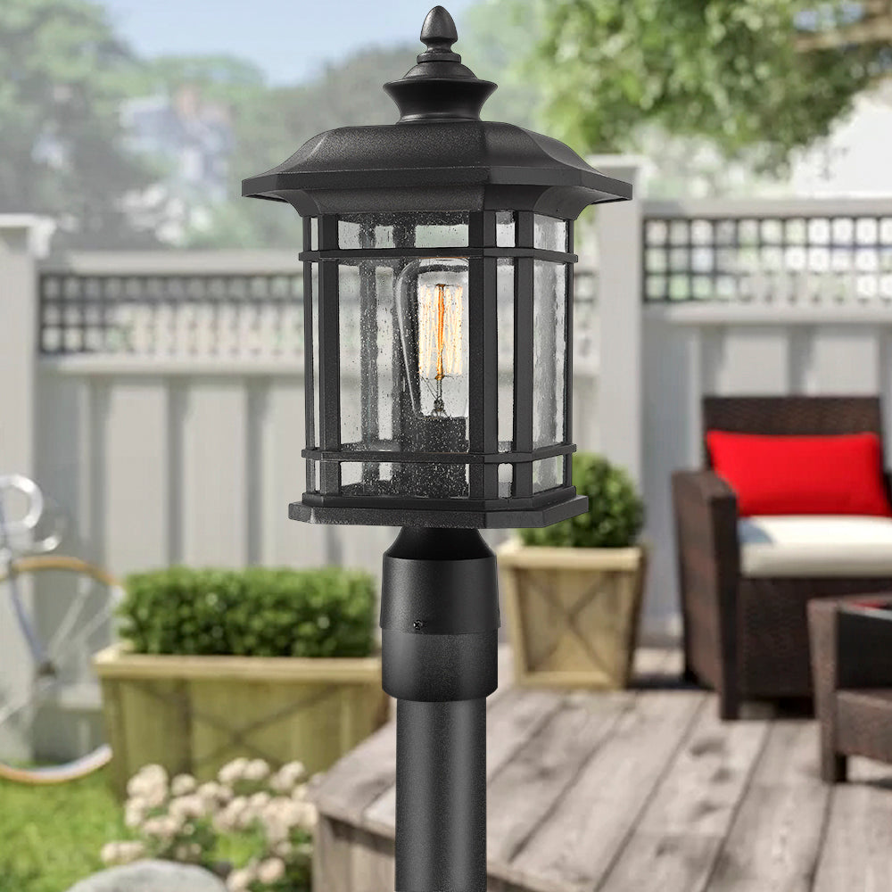 
                  
                    Emliviar Outdoor Post Lighting Fixture in Black Finish,A2202110P1
                  
                
