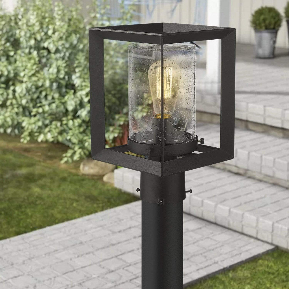 
                  
                    Emliviar Post Lights Outdoor Fixture Lamp Black Finish,2083P BK
                  
                