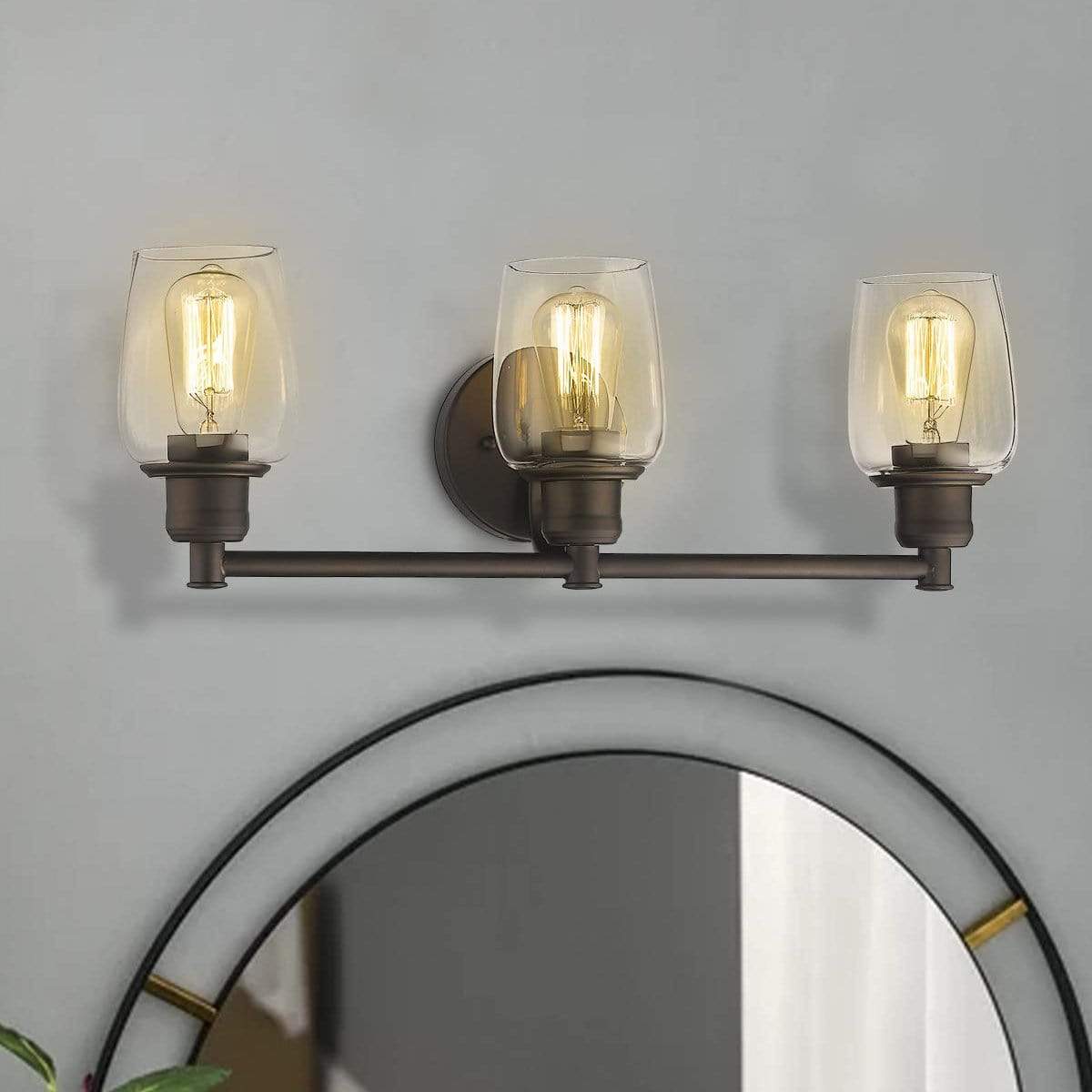 
                  
                    Emliviar Bathroom Light Fixture in Oil Rubbed Bronze Finish,6005-3 ORB
                  
                