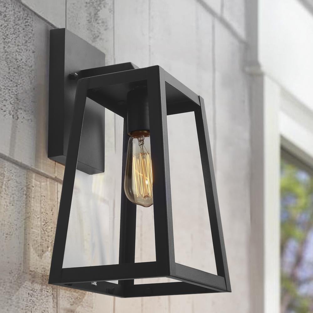 
                  
                    Emliviar Outdoor Wall Lantern in Black Finish,OS-1803AW2
                  
                